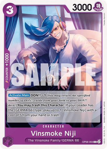 Vinsmoke Niji (064) (Wings of the Captain)(OP06-064)(C)