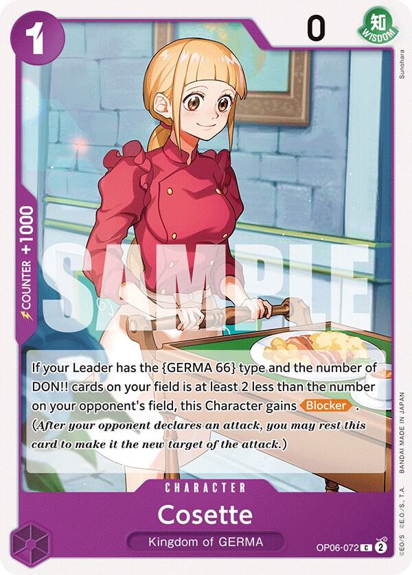 Cosette (Wings of the Captain)(OP06-072)(C)