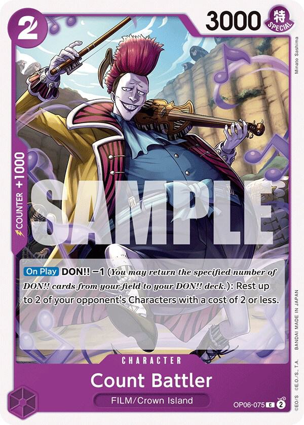 Count Battler (Wings of the Captain)(OP06-075)(C)