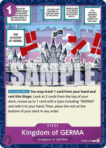 Kingdom of GERMA (Wings of the Captain)(OP06-079)(C)
