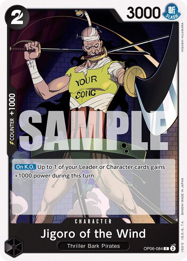 Jigoro of the Wind (Wings of the Captain)(OP06-084)(C)