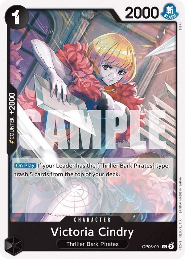 Victoria Cindry (Wings of the Captain)(OP06-091)(UC)