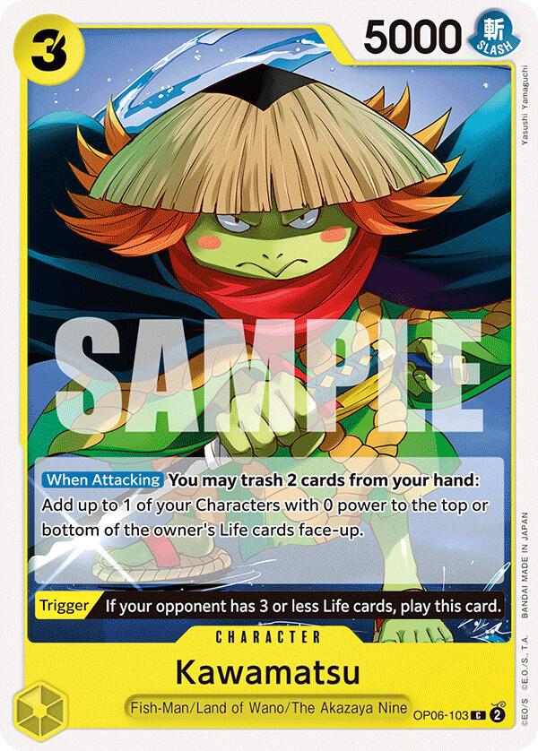 Kawamatsu (Wings of the Captain)(OP06-103)(C)