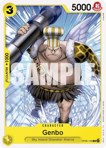 Genbo (Wings of the Captain)(OP06-105)(C)