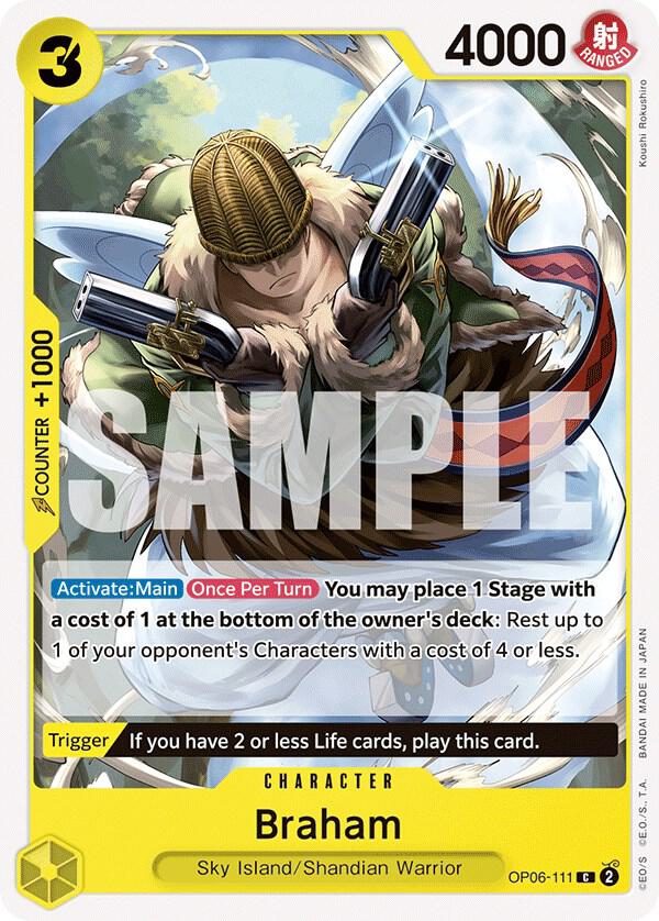 Braham (Wings of the Captain)(OP06-111)(C)