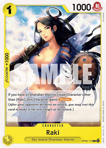 Raki (Wings of the Captain)(OP06-113)(C)