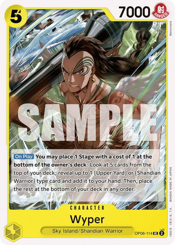 Wyper (Wings of the Captain)(OP06-114)(UC)