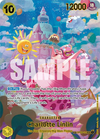 Charlotte Linlin (SP) - Foil (Wings of the Captain)(OP03-114)(SR)