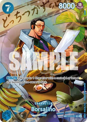 Borsalino (SP) - Foil (Wings of the Captain)(OP05-051)(SR)