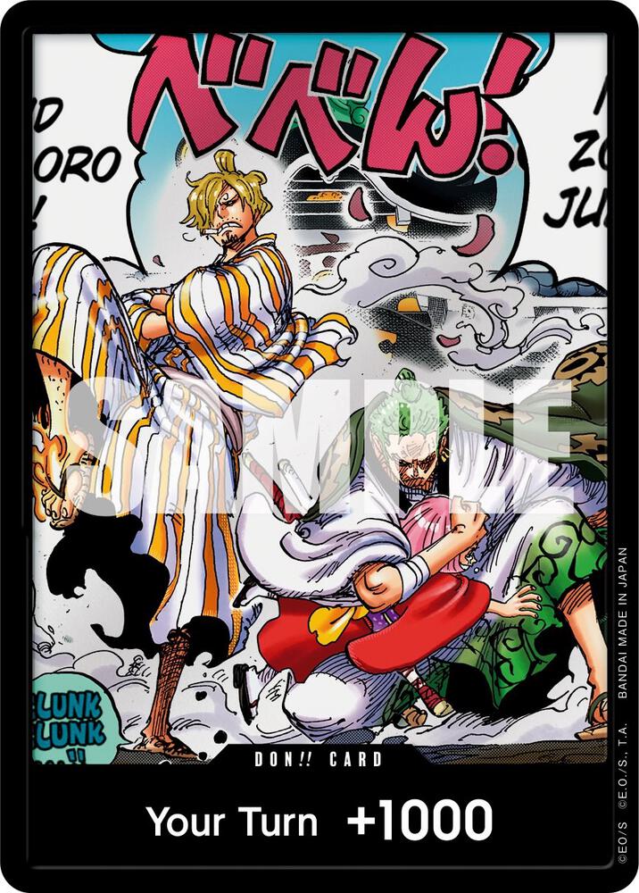 DON!! Card - Alternate Art - Foil (Wings of the Captain)()(DON!!)