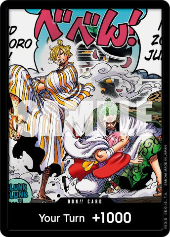DON!! Card - Alternate Art - Foil (Wings of the Captain)()(DON!!)