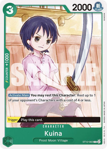 Kuina (Starter Deck 12: Zoro and Sanji)(ST12-002)(C)
