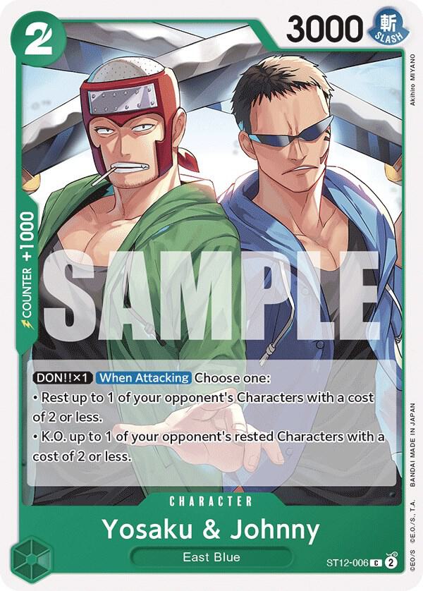 Yosaku & Johnny (Starter Deck 12: Zoro and Sanji)(ST12-006)(C)