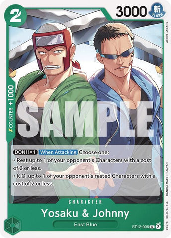 Yosaku & Johnny (Starter Deck 12: Zoro and Sanji)(ST12-006)(C)