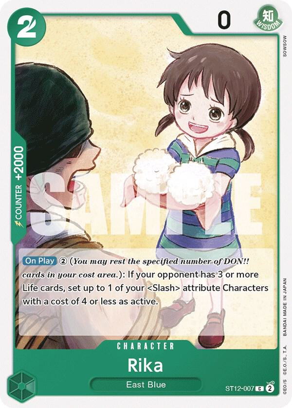 Rika (Starter Deck 12: Zoro and Sanji)(ST12-007)(C)