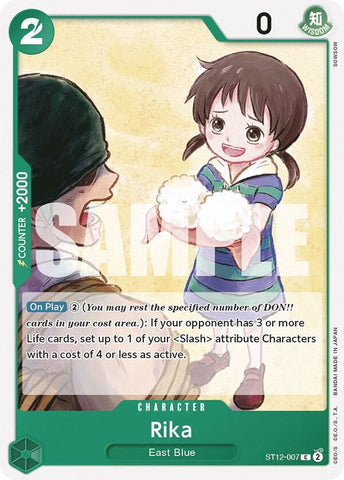 Rika (Starter Deck 12: Zoro and Sanji)(ST12-007)(C)