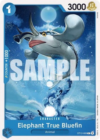 Elephant True Bluefin (Starter Deck 12: Zoro and Sanji)(ST12-009)(C)