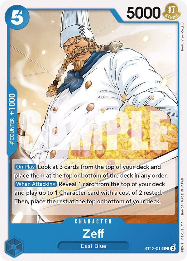 Zeff (Starter Deck 12: Zoro and Sanji)(ST12-013)(C)