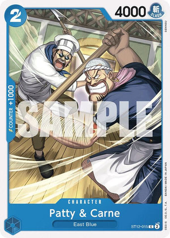 Patty & Carne (Starter Deck 12: Zoro and Sanji)(ST12-015)(C)