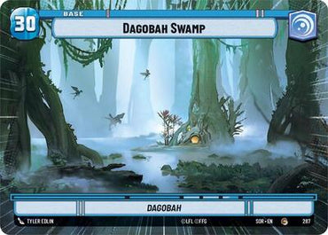Dagobah Swamp // Shield - Hyperspace (Spark of Rebellion)(SOR-287 // T04)(C)