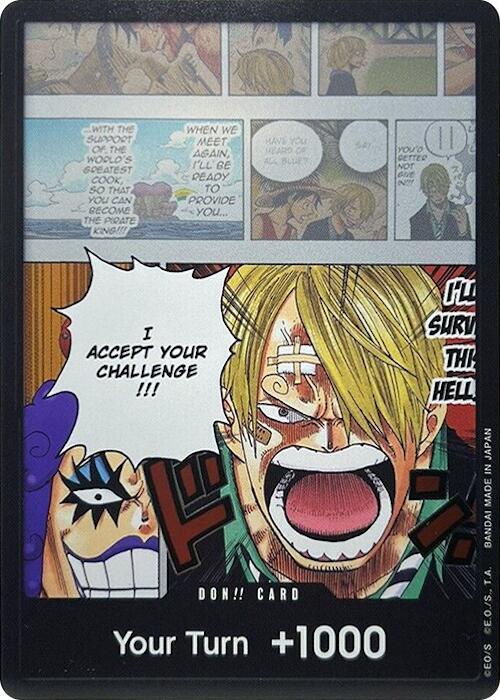 DON!! Card (Ivankov & Sanji) - DP03 Ver. - Foil (Wings of the Captain)()(DON!!)