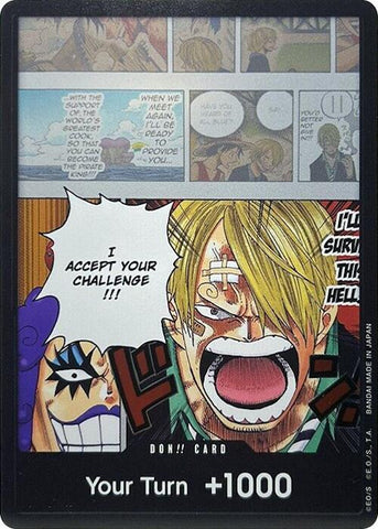 DON!! Card (Ivankov & Sanji) - DP03 Ver. - Foil (Wings of the Captain)()(DON!!)