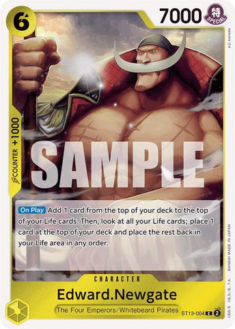 Edward.Newgate - Foil (Ultra Deck: The Three Brothers)(ST13-004)(C)