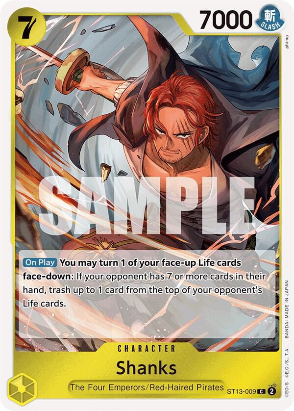 Shanks - Foil (Ultra Deck: The Three Brothers)(ST13-009)(C)