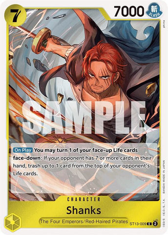 Shanks - Foil (Ultra Deck: The Three Brothers)(ST13-009)(C)