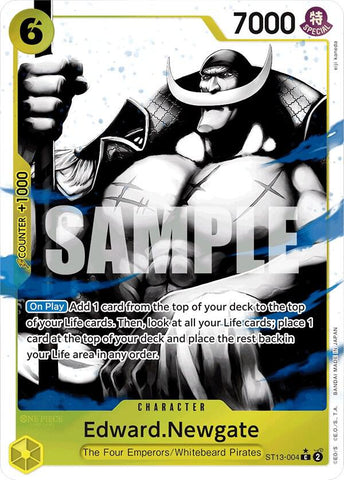 Edward.Newgate (Parallel) - Foil (Ultra Deck: The Three Brothers)(ST13-004)(C)