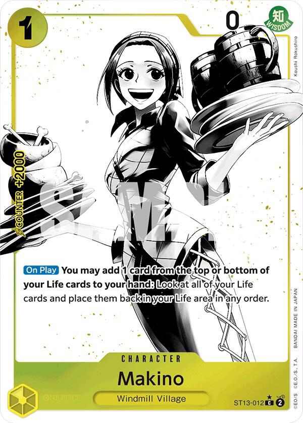 Makino (Parallel) - Foil (Ultra Deck: The Three Brothers)(ST13-012)(C)