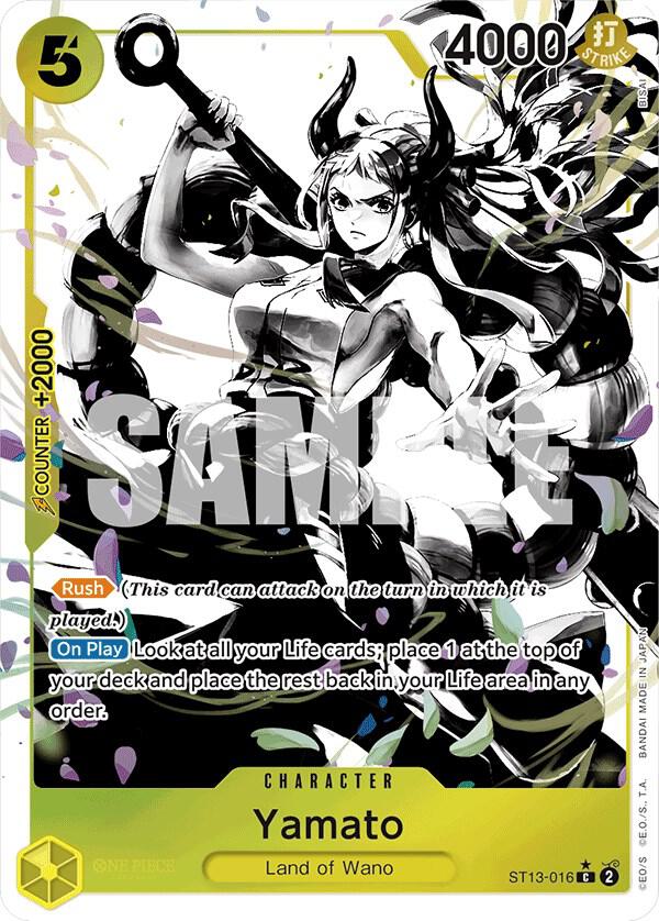 Yamato (Parallel) - Foil (Ultra Deck: The Three Brothers)(ST13-016)(C)