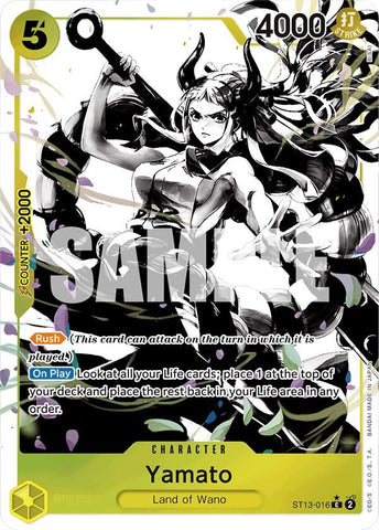 Yamato (Parallel) - Foil (Ultra Deck: The Three Brothers)(ST13-016)(C)