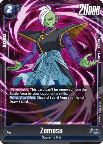 Zamasu [043] [Foil] (FB02-043)(SR)