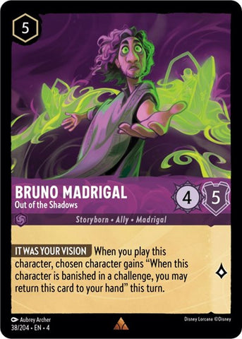 Bruno Madrigal - Out of the Shadows (Ursula's Return)(4-038/204)(R)