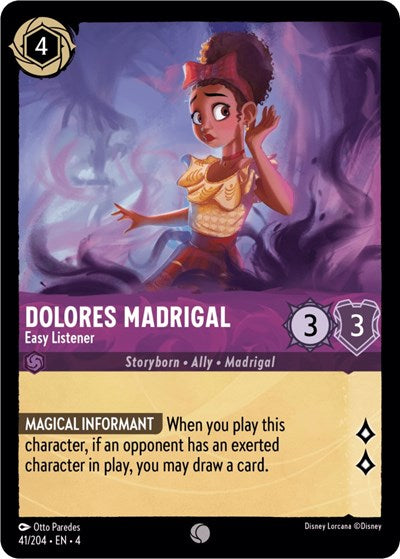 Dolores Madrigal - Easy Listener (Ursula's Return)(4-041/204)(C)
