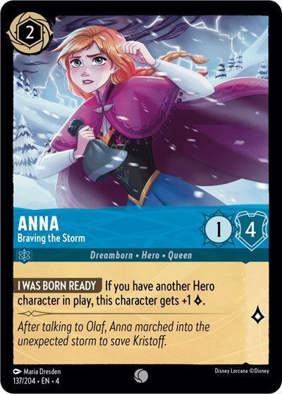 Anna - Braving the Storm (Ursula's Return)(4-137/204)(C)