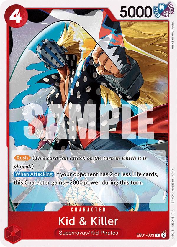 Kid & Killer - Foil (Extra Booster: Memorial Collection)(EB01-003)(R)