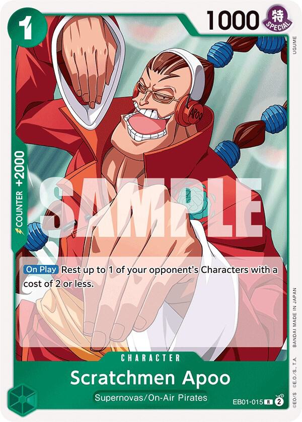 Scratchmen Apoo - Foil (Extra Booster: Memorial Collection)(EB01-015)(R)
