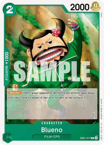 Blueno (017) (Extra Booster: Memorial Collection)(EB01-017)(C)