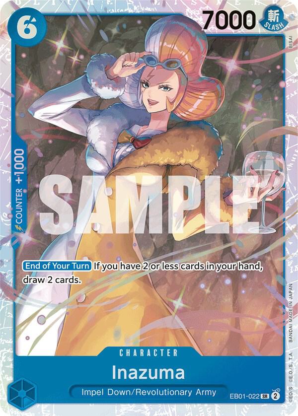 Inazuma - Foil (Extra Booster: Memorial Collection)(EB01-022)(SR)