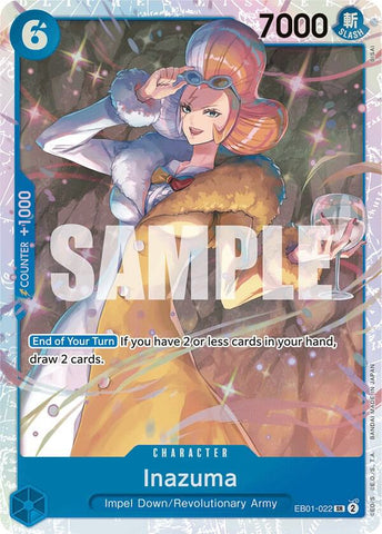Inazuma - Foil (Extra Booster: Memorial Collection)(EB01-022)(SR)