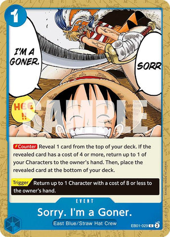 Sorry. I'm a Goner. (Extra Booster: Memorial Collection)(EB01-029)(C)