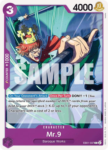 Mr. 9 (Extra Booster: Memorial Collection)(EB01-037)(C)