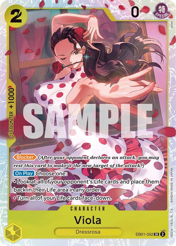 Viola - Foil (Extra Booster: Memorial Collection)(EB01-052)(SR)