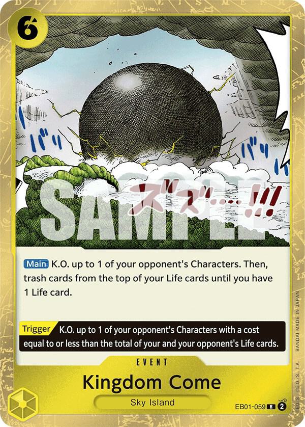 Kingdom Come - Foil (Extra Booster: Memorial Collection)(EB01-059)(R)