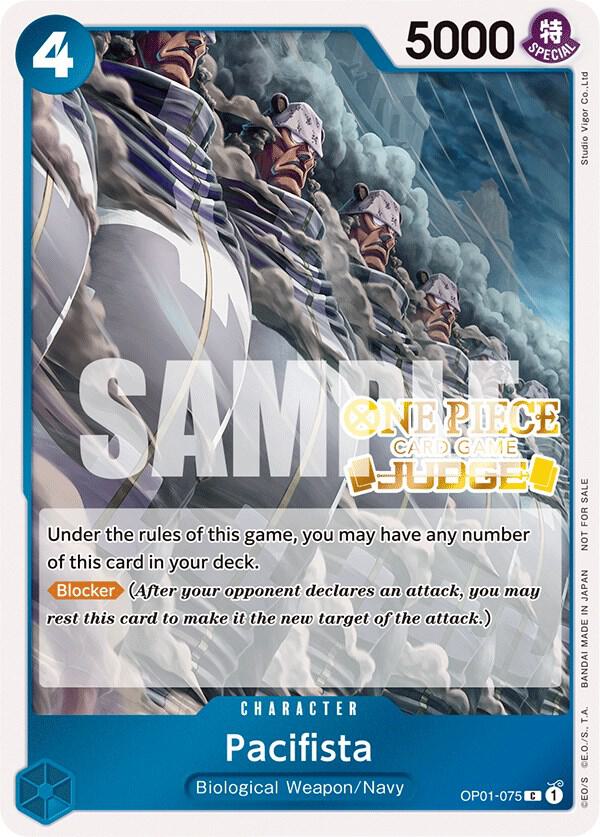 Pacifista [Judge Pack Vol. 3] [Foil] (One Piece Promotion Cards)(OP01-075)(C)