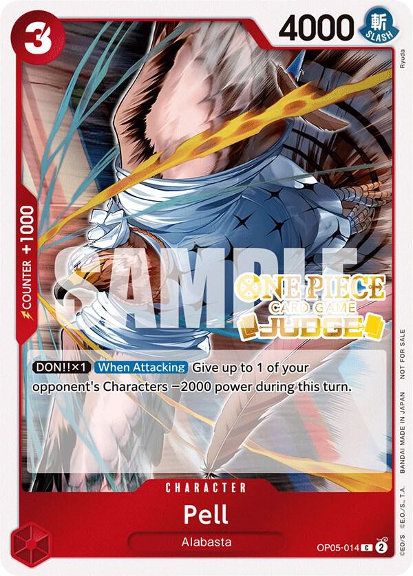 Pell [Judge Pack Vol. 3] [Foil] (One Piece Promotion Cards)(OP05-014)(C)