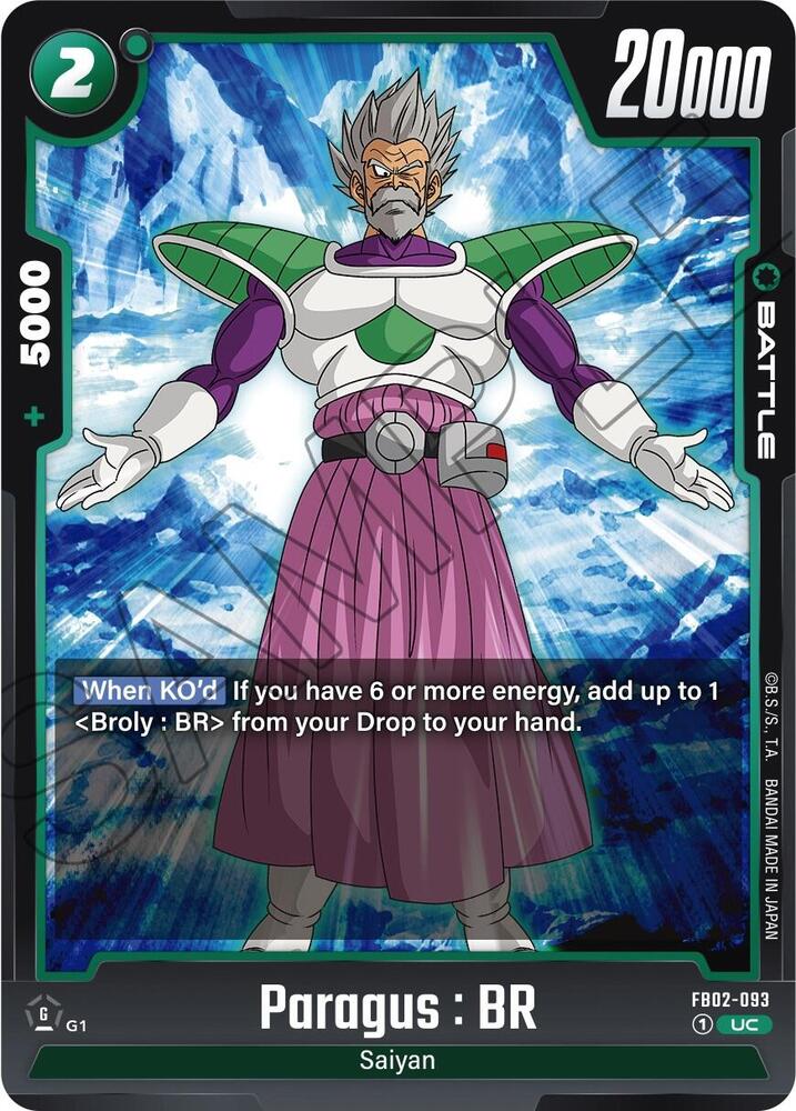Paragus : BR (FB02-093)(UC)