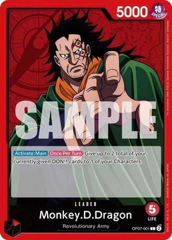 Monkey.D.Dragon (001) (500 Years in the Future)(OP07-001)(L)